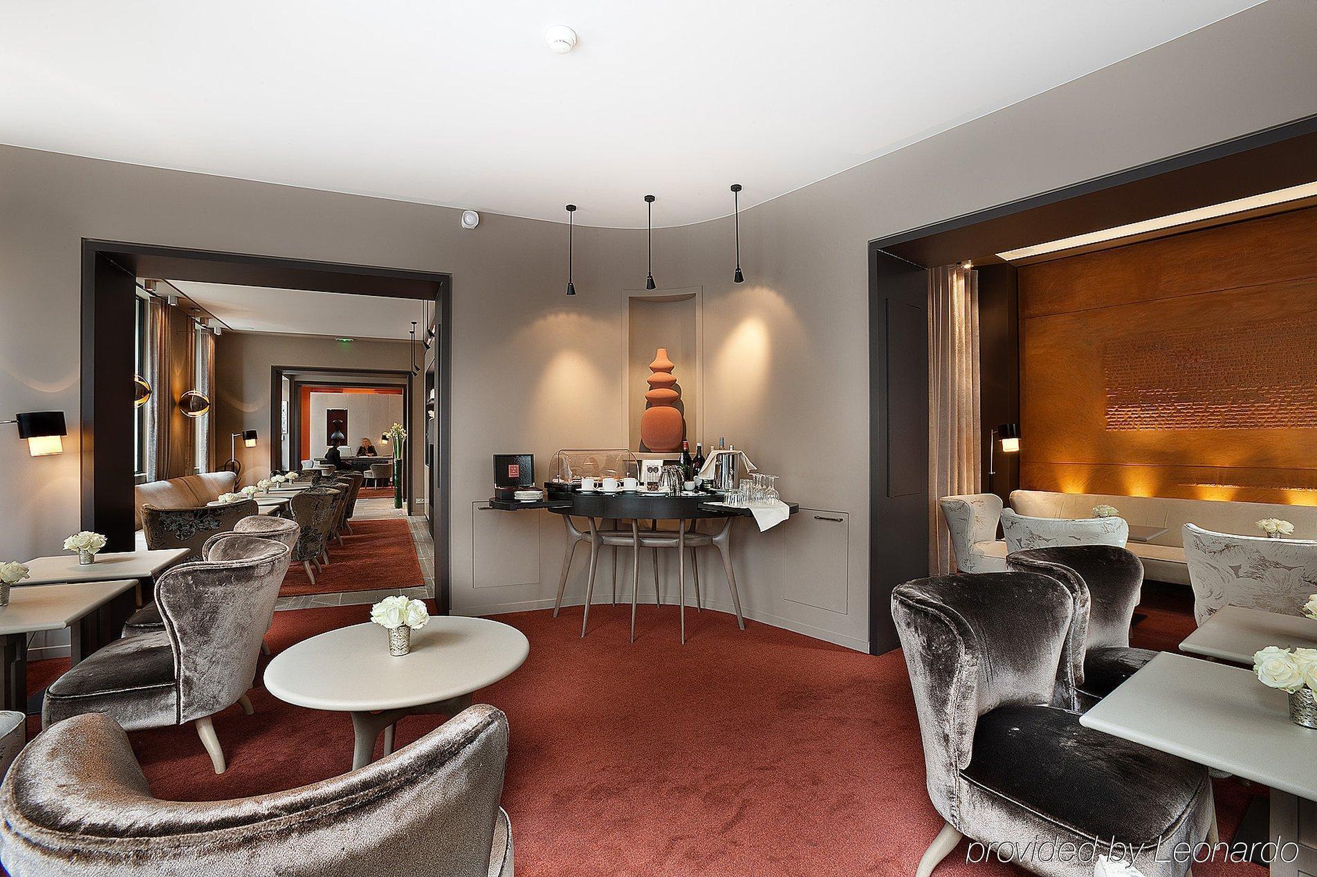 Le Pavillon Des Lettres Hotel Paris Restaurant photo