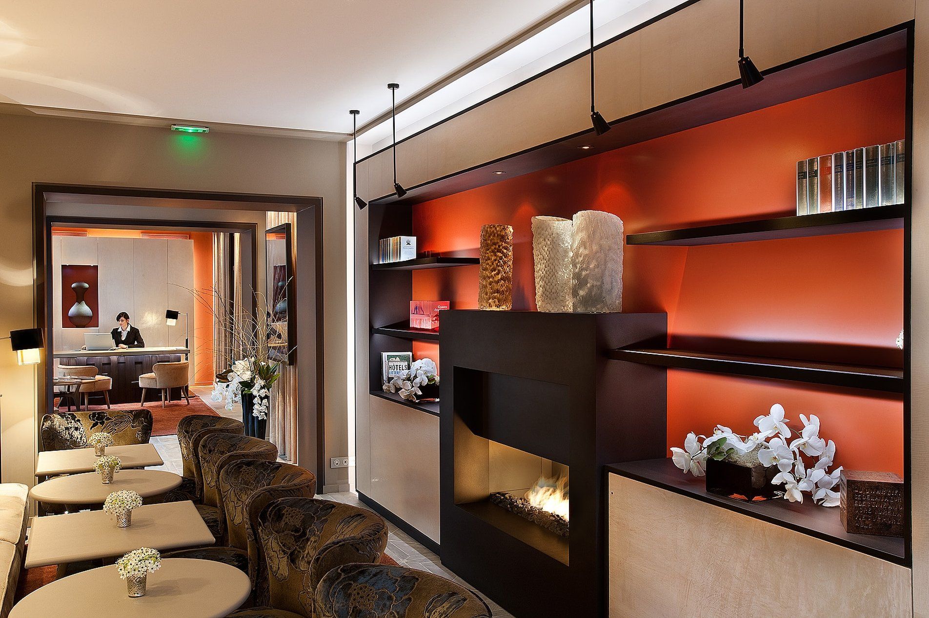 Le Pavillon Des Lettres Hotel Paris Restaurant photo